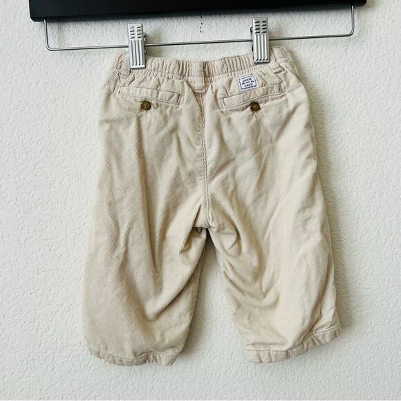 Janie And Jack Layette Ivory Cream Corduroy Pants - Picture 3 of 6